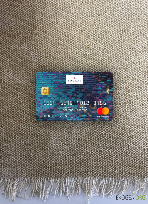 Liechtenstein Neue Bank AG banque mastercard photolook recto